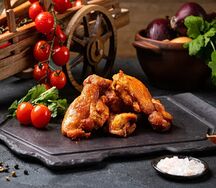 Шашлык из куриного бедра на гриле