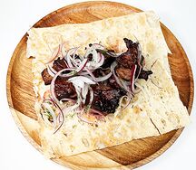 Печень говяжья с курдюком