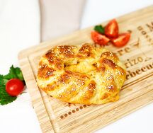 Пирог с курицей и овощами