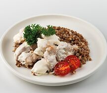 Строганов с курицей