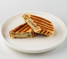 Лаваш с картофелем и грибами