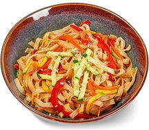 Wok Лапша рисовая с овощами
