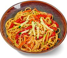 Wok Лапша яичная с овощами