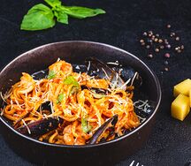 Лингвини с морепродуктами