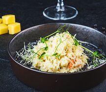 Ризотто с креветками
