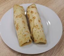 Блинчики с творогом