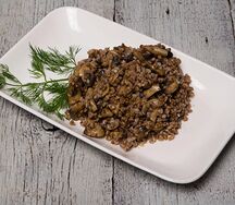 Гречка с грибами