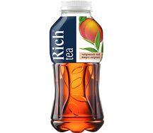 Rich tea холодный чёрный чай с персиком