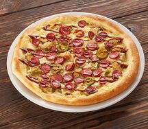 Охотничья с курицей острая