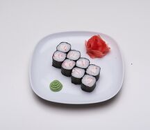 Ролл с крабом 