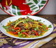 Мясо с овощами