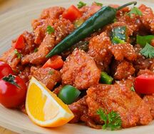 Курица по-сычуаньски острая