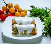 Блинчик с творогом