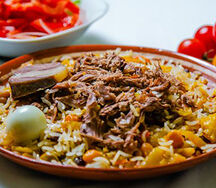 Плов с казы