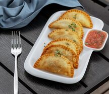 Мини чебуреки с мясом