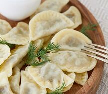 Вареники с картофелем и грибами