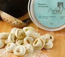 Пельмени с говядиной для жарки