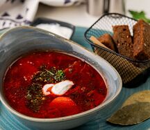 Борщ с гарликами