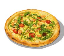 С лососем и сливочным соусом