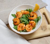 Креветки жареные