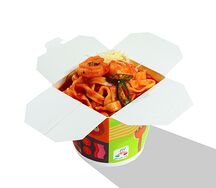 Аррабиата с креветками