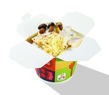Равиоли с курицей и грибами