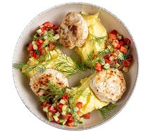 Куриные котлетки с картофельным пюре