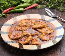 Мясные баклажанчики