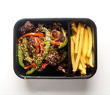 Баранина с кунжутом
