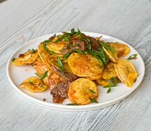 Картофель с мясом 