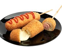 Corn dog cheese