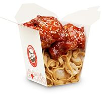 Fried chicken wings, Chow mein