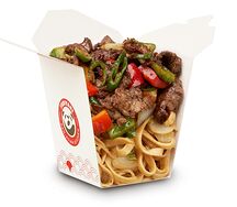 Чау-мейн с мясом Кунг Пао