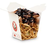 Chow mein, Teriyaki chicken