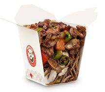 Чау-мейн соба с мясом Кунг Пао