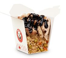 Fried rice, Teriyaki chicken