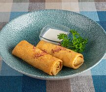 Блинчики с мясом