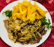 Куриные желудочки