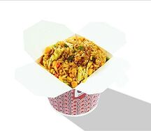 Рис с овощами в соусе Терияки