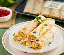 Блинчики с говяжим мясом