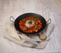 Турецкий сач-тава с курицей