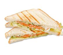 Сэндвич с лососем