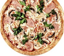 Ветчина и грибы