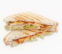 Сэндвич с ветчиной