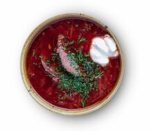 Борщ с мясом