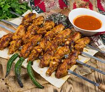 Набор шашлыков из куриных крыльев