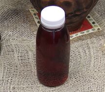 Морс домашний из черной смородины и клюквы