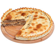 Пирог Мини с мясом и капустой