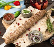 Люля-кебаб из баранины