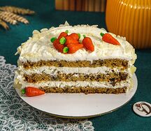 Морковное пирожное